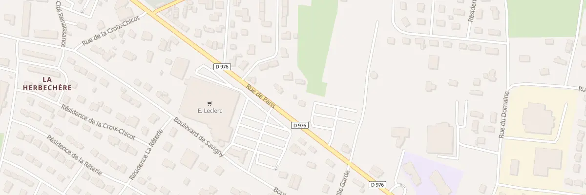 Plan du 219 Rue de Paris - St-Hilaire à Saint-Hilaire-du-Harcouët