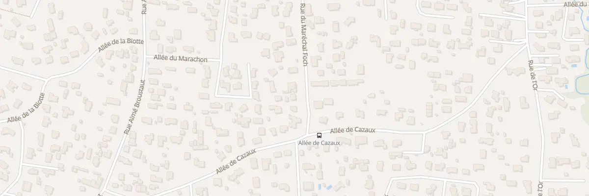 Plan du 93 Rue du Maréchal Foch à Gujan-Mestras