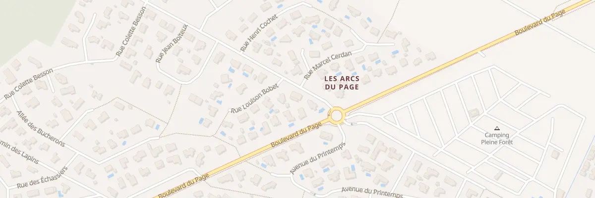 Plan du 3 Av Jules Ladoumègue à Andernos-les-Bains