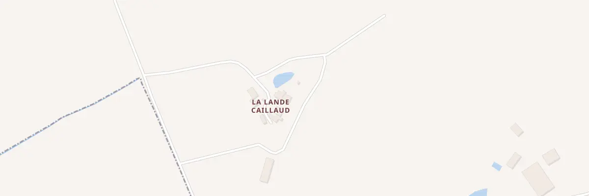 Plan du 5061 La Lande Caillaud à La Gaubretière