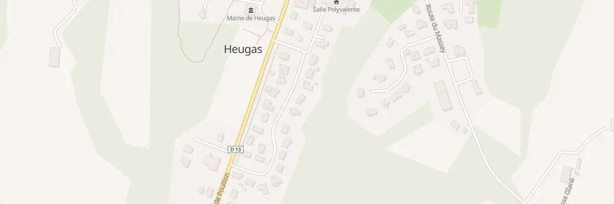 Plan du 20 Rue de Miquelanne à Heugas