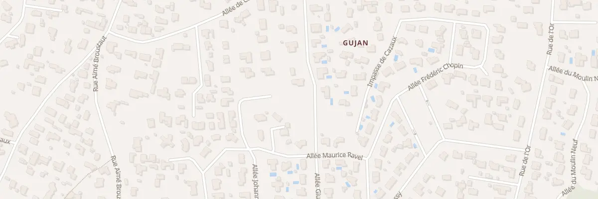 Plan du 111 Rue du Maréchal Foch à Gujan-Mestras