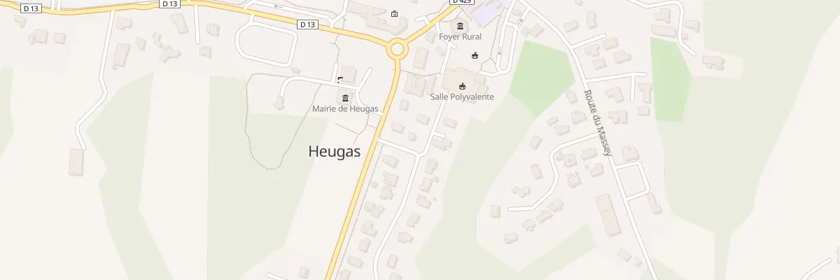 Plan du 13 Rue de Miquelanne à Heugas