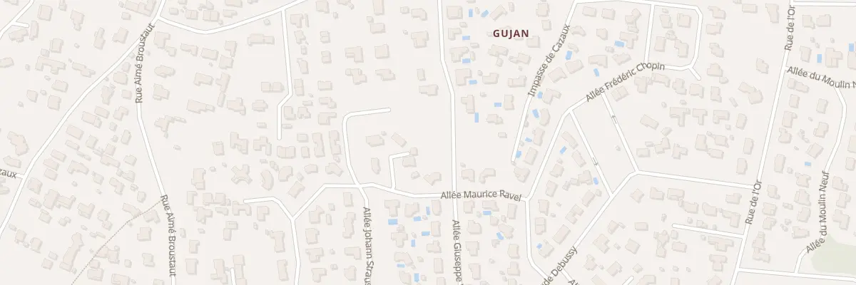 Plan du 115 Rue du Maréchal Foch à Gujan-Mestras