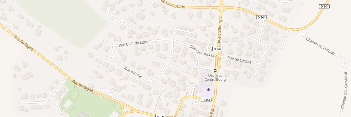 Plan du 21 Rue d’Arriet à Oeyreluy