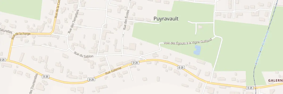 Plan du 17 Rue du sablon à Puyravault