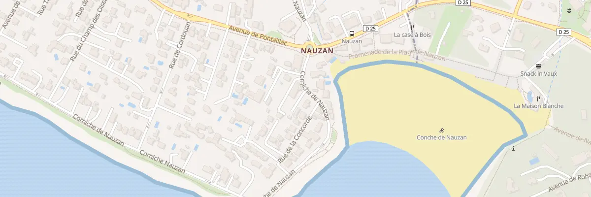 Plan du 70 Cor de Nauzan à Saint-Palais-sur-Mer