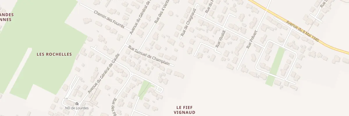 Plan du 9 Rue Samuel de Champlain à Port-des-Barques