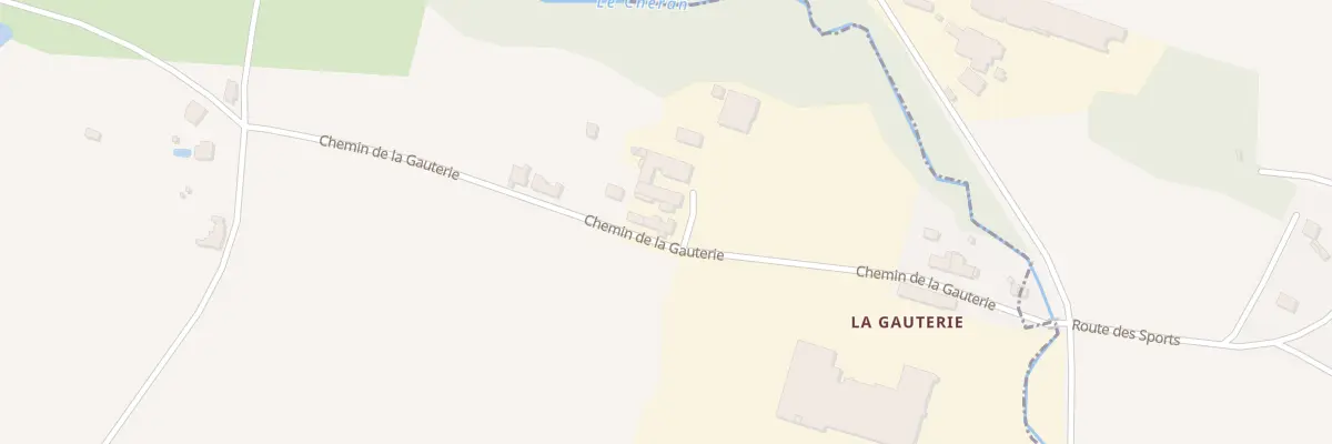 Plan du 5 Che de la Gauterie à Congrier