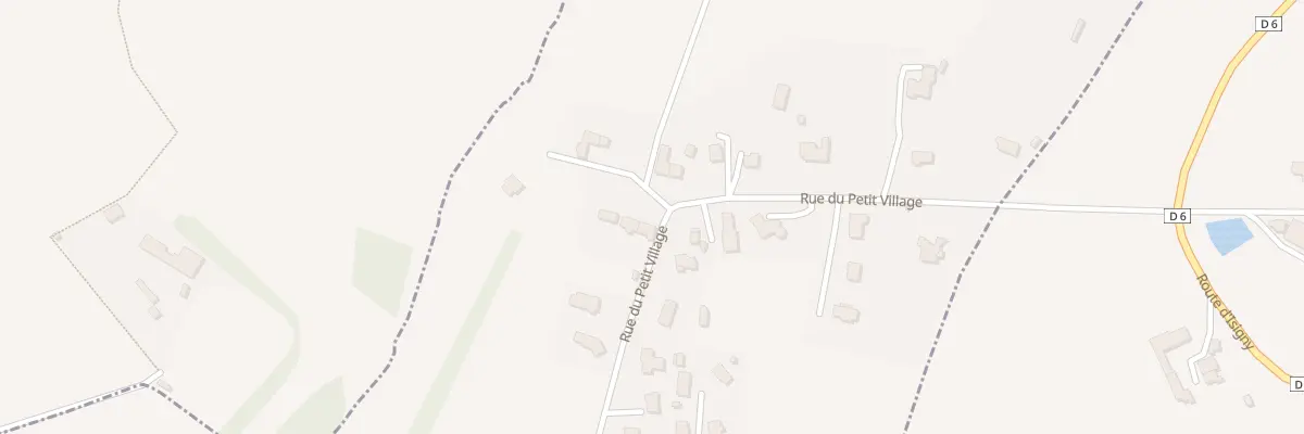 Plan du 48 Rue du Petit Village au Mesnil-Rouxelin