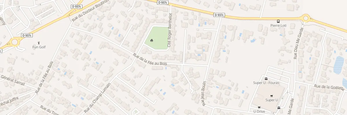 Plan du 110 Rue de la Fee du Bois à Fouras