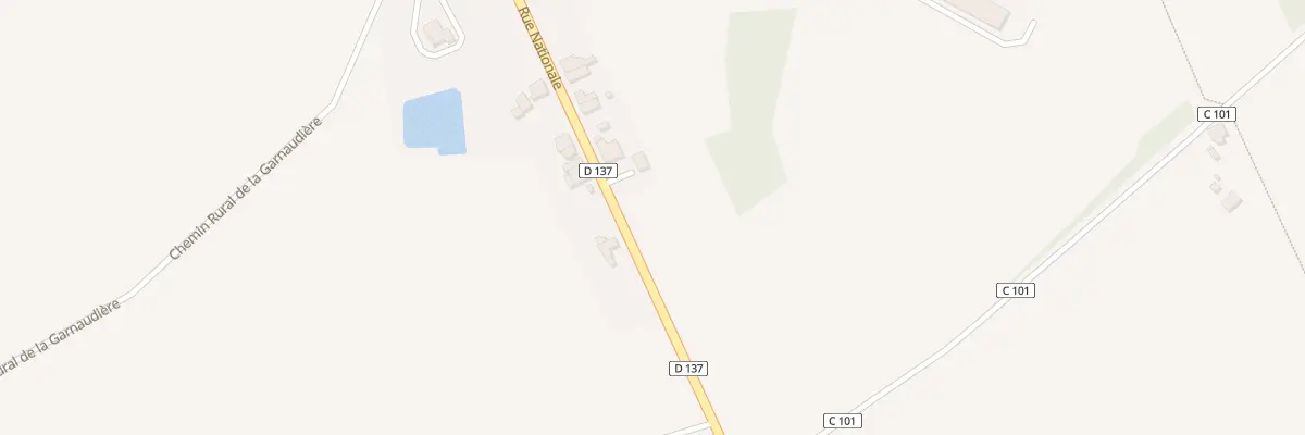 Plan du 21 Les Garnaudières à Saint-Vincent-Sterlanges