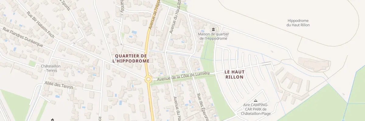 Plan du 2 Rue des Eperons à Châtelaillon-Plage
