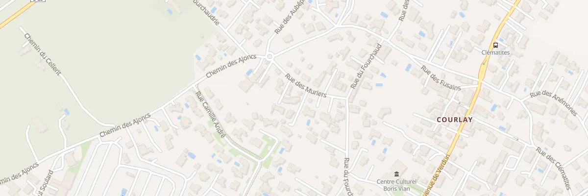 Plan du 14 Rue des Muriers à Saint-Palais-sur-Mer