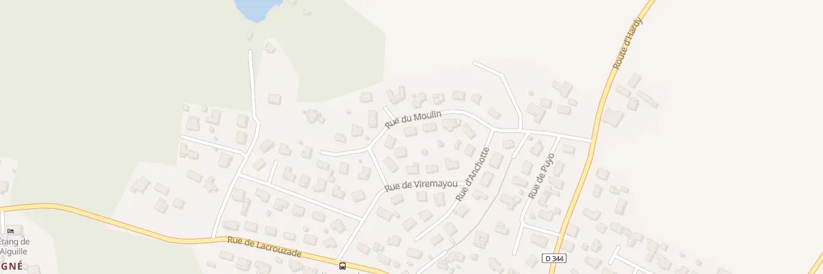 Plan du 11 Rue du Moulin à Oeyreluy