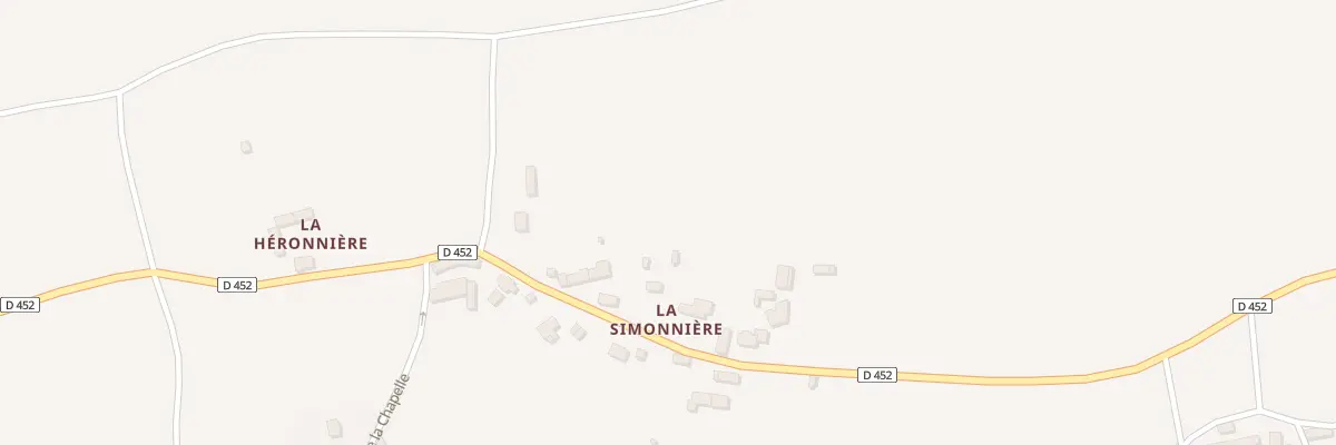 Plan du 9 La Simonniere - Fervaches à Tessy-Bocage