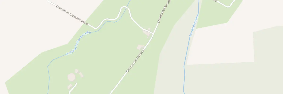 Plan du 855 Che des Moulins à Larceveau-Arros-Cibits