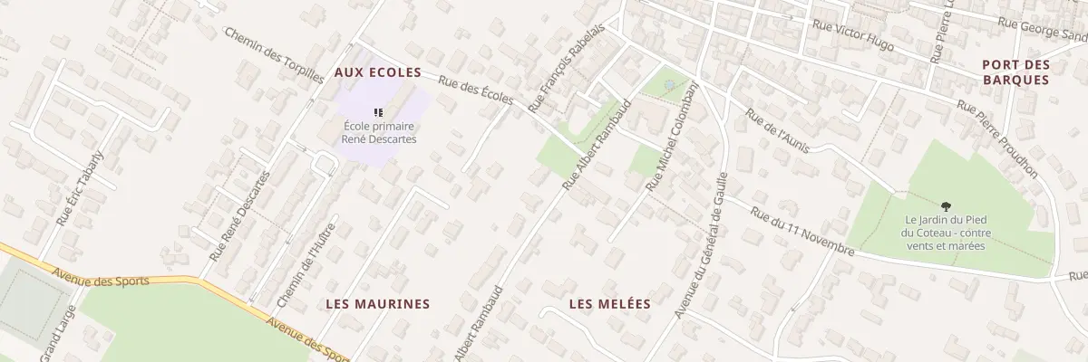 Plan du 4 Rue Albert Rambaud à Port-des-Barques