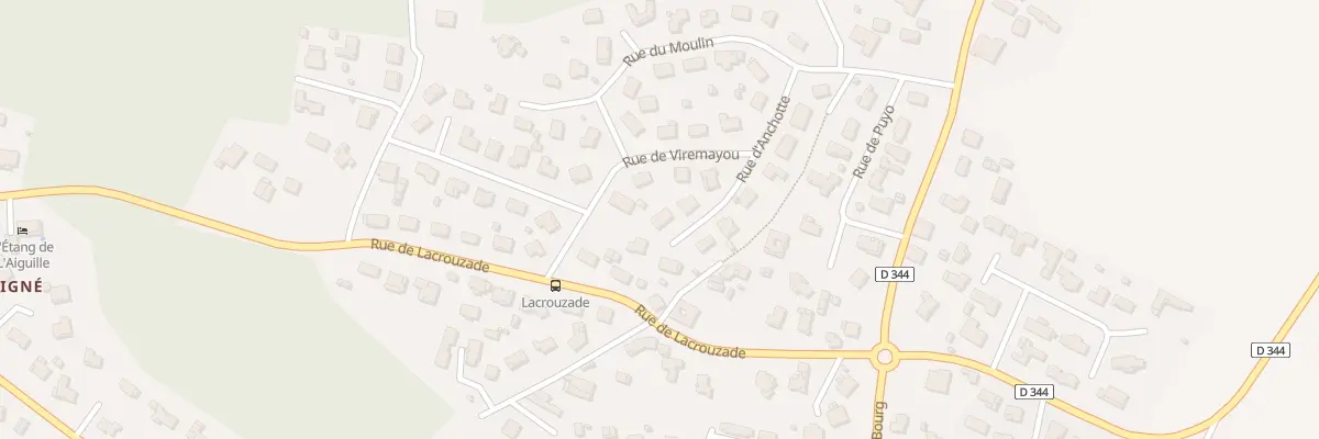 Plan du 8 Rue d’Anchotte à Oeyreluy