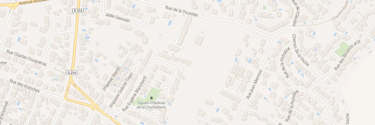 Plan du 9 Rue Georges Bizet à Fouras