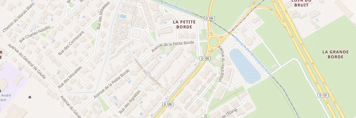 Plan du 22 Rue des Aigrettes à Châtelaillon-Plage