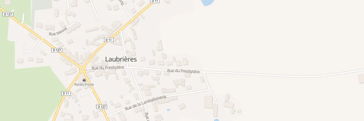 Plan du 15 Rue du Presbytère à Laubrières