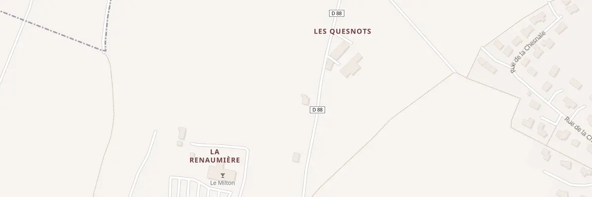 Plan du 7 Les Quesnots à Baudre