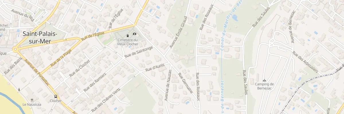 Plan du 22 Rue Germaine à Saint-Palais-sur-Mer