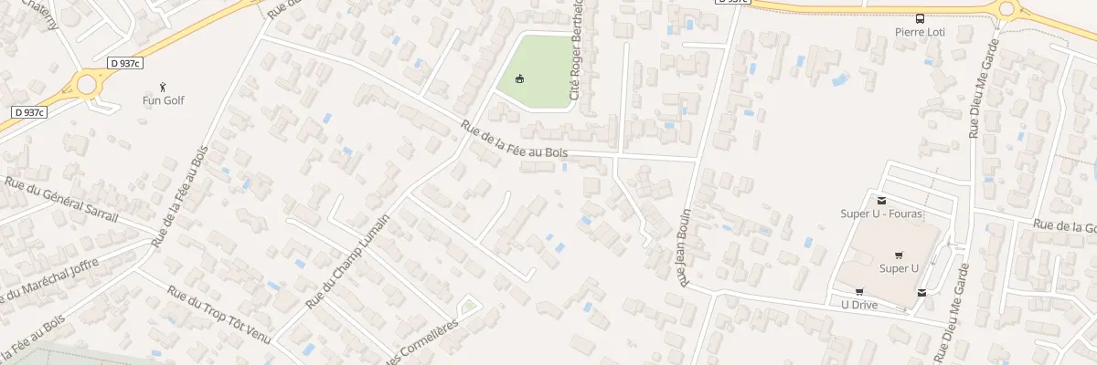 Plan du 121 Rue de la Fee du Bois à Fouras