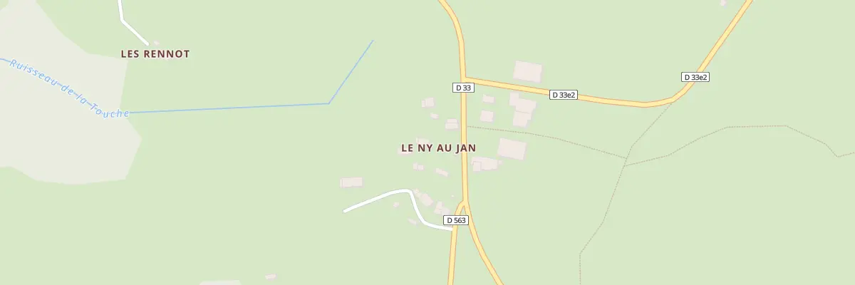 Plan du 4 Rue du Ny au Jan à Coulouvray-Boisbenâtre