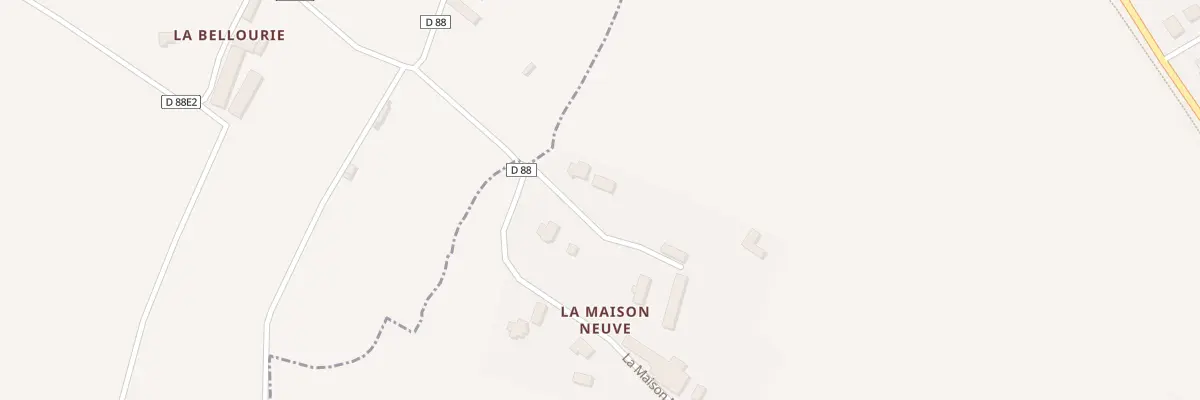 Plan du 3 Chem de la Maison Neuve à Baudre