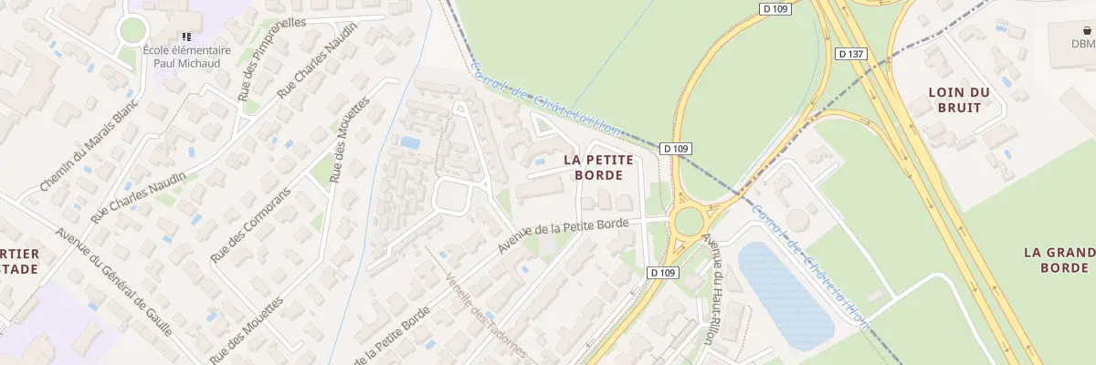 Plan du 1 Rue des Hérons à Châtelaillon-Plage