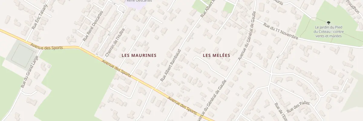 Plan du 11 Rue Albert Rambaud à Port-des-Barques