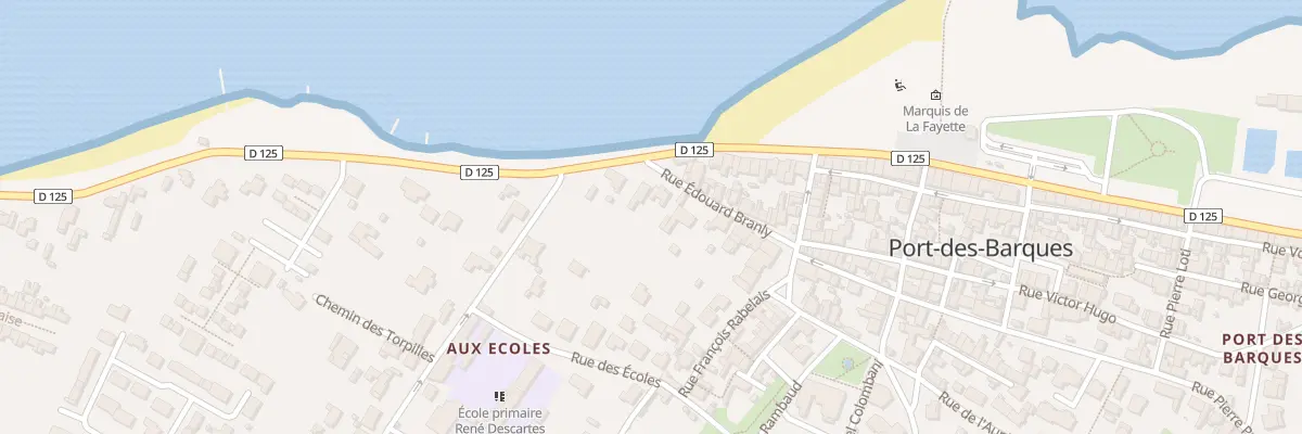 Plan du 17 Rue Edouard Branly à Port-des-Barques