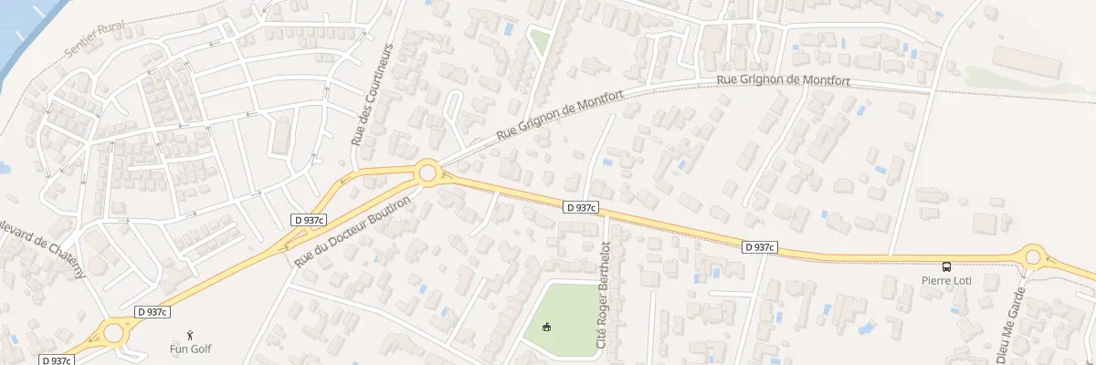 Plan du 14 Rue Pierre Loti à Fouras