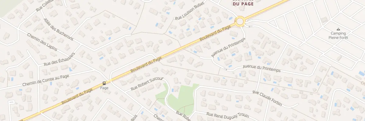 Plan du 36 Bd du Page à Andernos-les-Bains