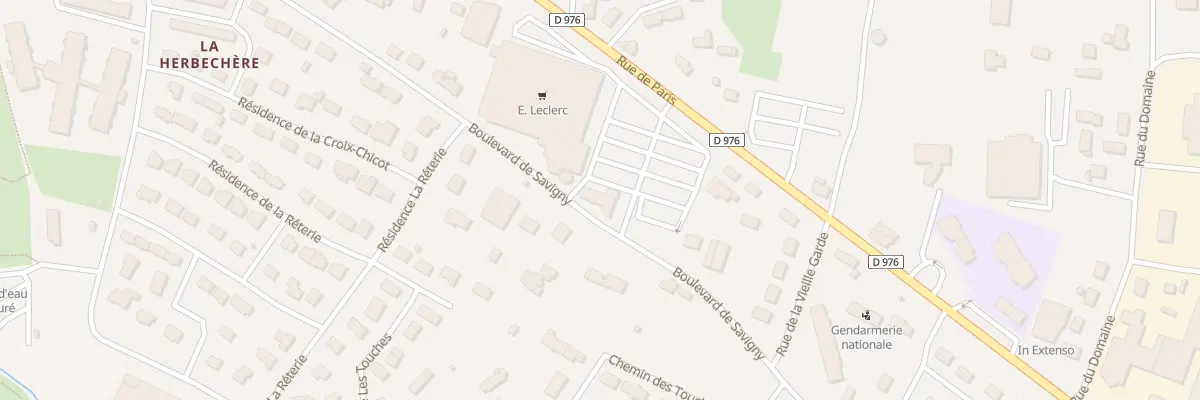 Plan du 123 Bd de Savigny - St-Hilaire à Saint-Hilaire-du-Harcouët