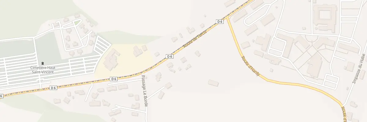 Plan du 883 Hardy à Oeyreluy