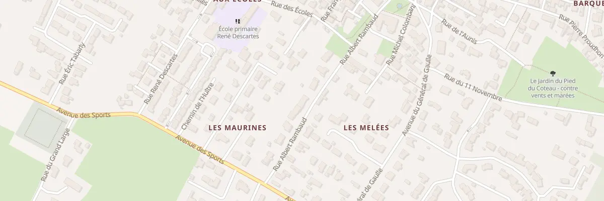 Plan du 10 Rue Albert Rambaud à Port-des-Barques