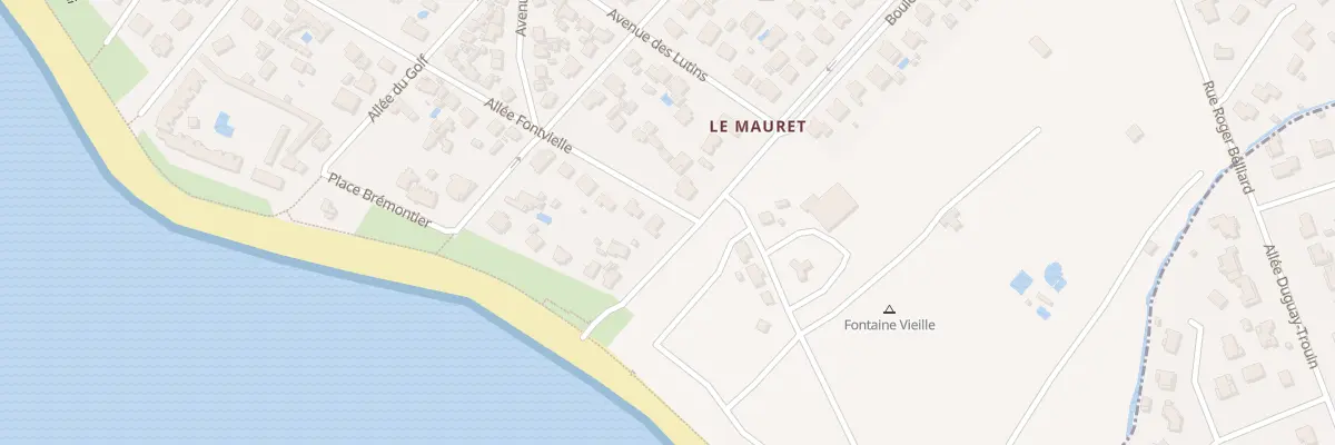 Plan du 1A All Fontvielle à Andernos-les-Bains