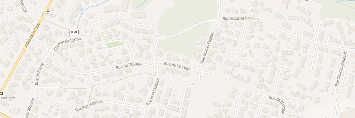 Plan du 449 Rue de l’Europe à Saint-Paul-lès-Dax