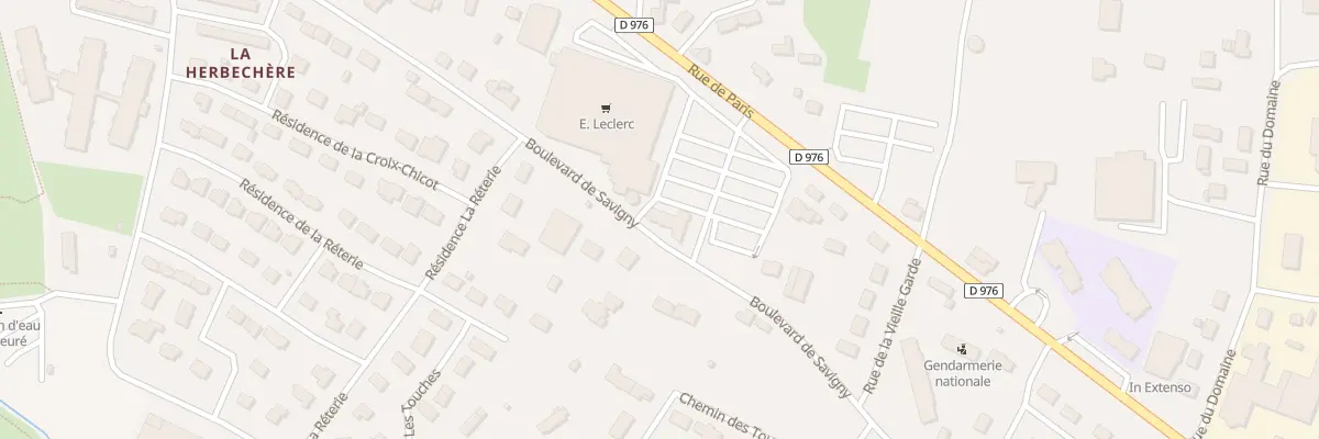Plan du 121 Bd de Savigny - St-Hilaire à Saint-Hilaire-du-Harcouët