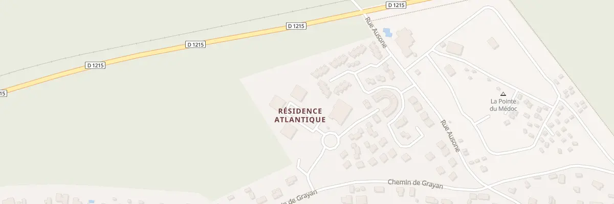 Plan du 23 Rue Ausone au Verdon-sur-Mer