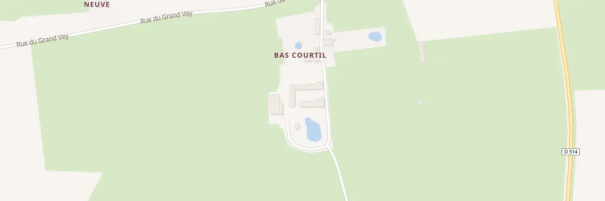 Plan du 6 Imp le Bas Courtil à Osmanville