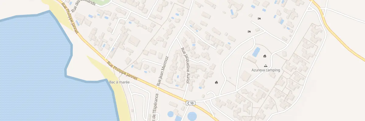 Plan du 3 Rue Jacqueline Auriol à Fouras