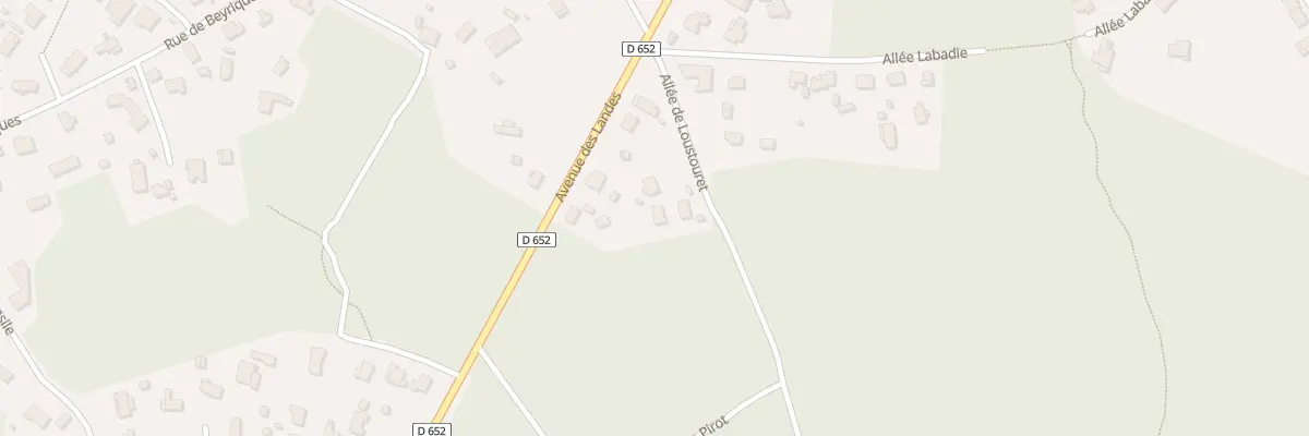 Plan du 124 All de Loustouret à Sanguinet