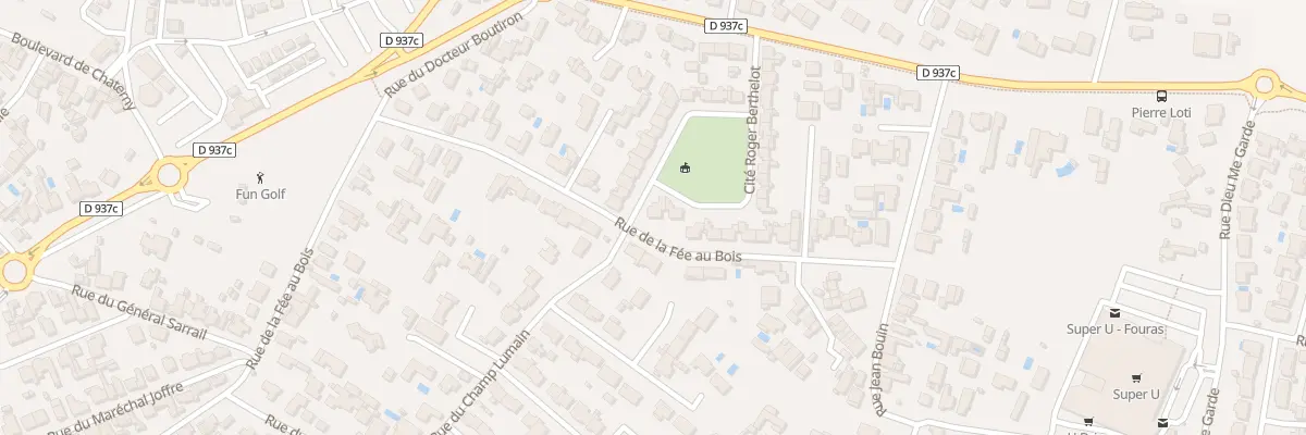 Plan du 98 Rue de la Fee du Bois à Fouras