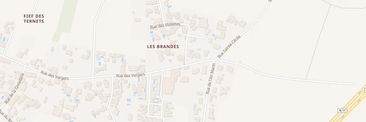 Plan du 6 Rue des Vergers à Dompierre-sur-Mer