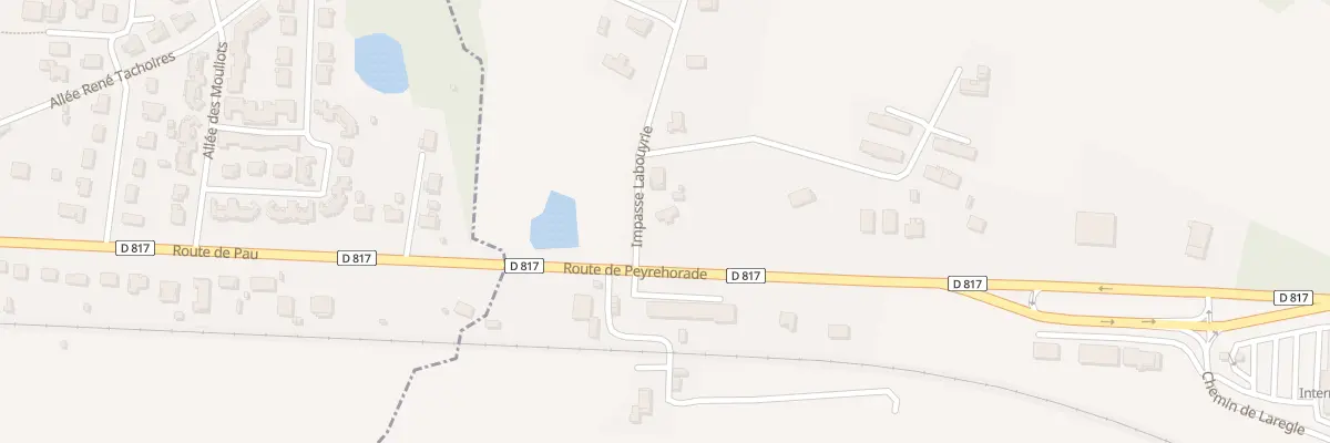 Plan du 30 Imp Labouyrie à Cauneille