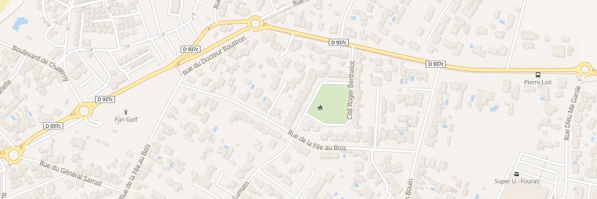 Plan du 6 Cité Berthelot à Fouras